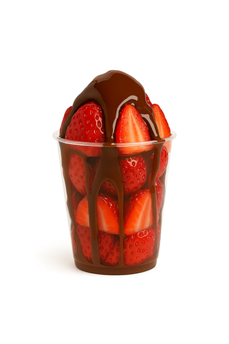 Berry Drip strawberry cup